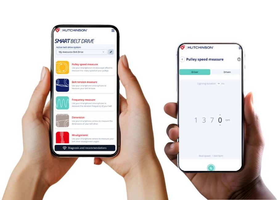 Smart Belt Drive APP by Hutchinson